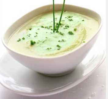 Creamy Cauliflower and Leek Soup