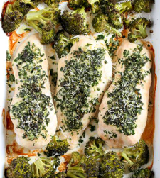 One-Pan Chicken with Broccoli