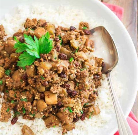 Creamy Beef and Eggplant Casserole