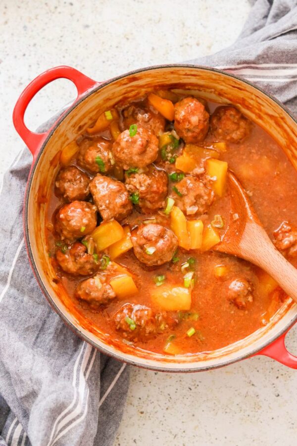 Sweet and Sour Meatballs